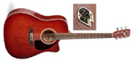 GUITARE ELECTRO-ACOUSTIQUE 25458Q ART ET LUTHERIE