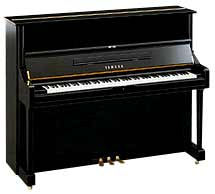 PIANO DROIT U1 noir brillant