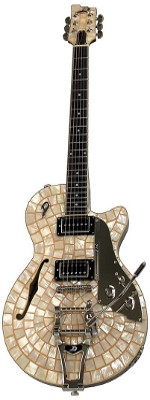 GUITARE ELECTRIQUE STARPLAYER TV SIGNATURE ICE PEARL