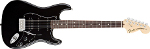 STRATOCASTER AMERICAN SPECIAL HSS BLACK FENDER USA