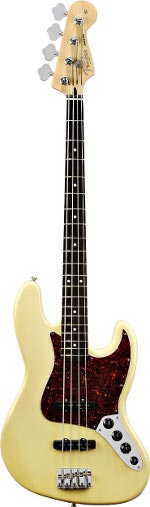JAZZ BASS DE LUXE VINTAGE WHITE