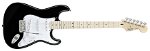 STRATOCASTER NEW STANDARD BLACK MANCHE MAPPLE FENDER