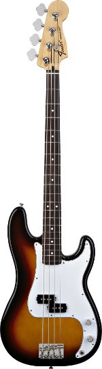 PRECISION STANDARD BROWN SUNBURST TOUCHE PALISSANDRE