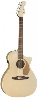 GUITARE ELECTRO-ACOUSTIQUE NEWPORTER PLAYER CHAMPAGNE
