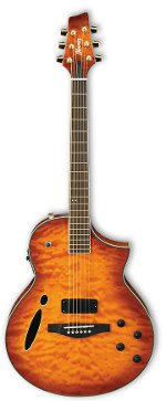 GUITARE ELECTRO-ACOUSTIQUE MSC380QM-VV - NATUREL D�GRAD�