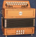 ACCORDEON DIATONIQUE TENOR II 3 VOIX DO-SOL MAUGEIN