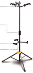 STAND 3 GUITARES GS432B