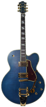 GUITARE ELECTRIQUE DEEP BLUE CUSTOM AVEC ETUI