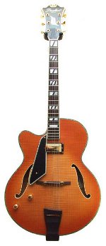 GUITARE ELECTRIQUE JAZZ CITY MODELE GAUCHER AVEC ETUI