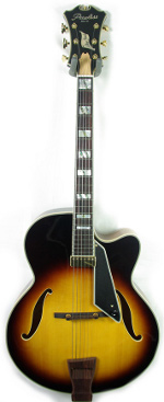 GUITARE ELECTRIQUE NEW YORK SUNBURSTAVEC ETUI
