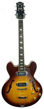 GUITARE ELECTRIQUE SONGBIRD SUNBURST AVEC ETUI