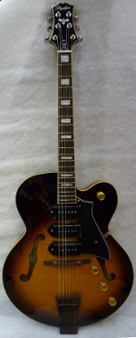 GUITARE ELECTRIQUE WIZARD STANDARD SUNBURST AVEC ETUI