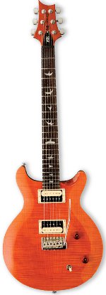 GUITARE ELECTRIQUE SE SIGNATURE SANTANA - ORANGE