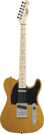 GUITARE ELECTRIQUE TELECASTER AFFINITY Butterscotch Blonde Maple