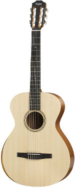 GUITARE ELECTRO-ACOUSTIQUE ACADEMY 12E-N ESN NYLON GRAND CONCERT+HOUSSE TAYLOR